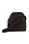 Ethnic Bohemian Style Small Postman Shoulder Bag - Bird Figured, Brown - 2