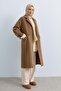 Oversize Cashmere Coat Mink - 5