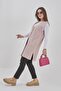 Women's Knitwear Stretchy Long Seasonal Buttoned Vest - 4