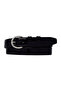 100% Genuine Leather, 3 cm Black Patent Leather Classic Women's Belt, Business, Business Woman, Fabric, Suit Belt-R01 - 2