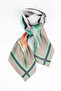 Paradise Pattern Silk Twill Scarf - 2