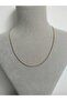 Unisex Thin Italian Snake Model Steel Necklace - 2