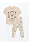 LCW baby Crew Neck Baby Boy Pajamas Set