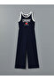 LCW Kids Crew Neck Girl's Jumpsuit - 2