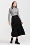 Pleated Skirt Black - 2