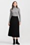 Pleated Skirt Black