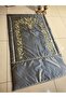 Prayer Rug Maraş Işi Embroidered Silk Velvet Prayer Rug - 3