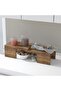 Wooden Storage Rack Kitchen Shelf Organiser, Spice Racks-Dark Hunton Oak