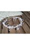 Women's White Plain Pearl Tie Maternity Crown Pregnant Crown – Crown – Crown – Crown - 4