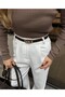 WOMEN'S BELT WITH GOLD LOCK BUCKLE - 2