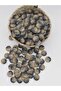 Marble Patterned 2.3 cm Diameter Polyester Button 20 Pieces. - 2