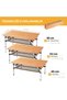 Bamboo Plus L 100x65 Bambu Kamp Masası - 7