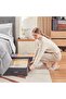 4 Pack UnderBed Storage Bags with Lid, Clothes Storage Boxes Foldable Under bed Storage Orga - 6