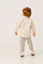 Baby Boy Linen Shirt Striped Double Set - 7