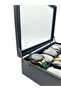 15-Piece Watch Box Watch Case Black - 5