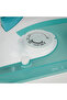 Steam Iron- Suitable for All Kinds of Fabric, 2400 W Power/  Blue and White - 4