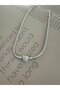 Clip-On Snake Chain Pndr Charm Durable Stainless Steel 316L Women's Necklace - 2