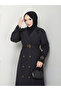 Modest Double Breasted Collar Waterproof Belted Full Length Trench Coat Rc1403013 - 9