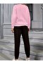 WOMEN'S O-NECK TEDDY PRINT TRACKSUIT SET - 2