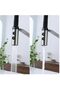 Kitchen Window Front Folding Sink Faucet with Spiral and Fountain New Nickel 7 Years Warranty Imported - 6