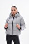 Women's Hood Detailed Padded Puffer Jacket 245323   - - 2
