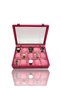 Diji 15-Piece Watch Box Watch Case Pink