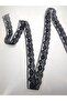 Lycra-Free Nylon Lace Guipure 3 cm Wide Black Edge Lace (5 Mt Roll) - 6