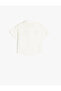 Cotton Short Sleeve Palm Embroidery Detail Shirt - 2