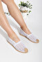 Women's Straw Ballerinas - 2