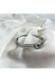 Women's Steel Bracelet with Flower Circle and Green Belly - 2