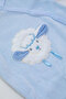 Blue and White Color Lamb Figured Jumpsuit Set of 2 - 8