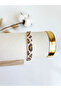 Cream Leopard Patterned Miyuki Bracelet - 2