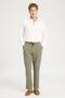 Regular Fit Regular Cut Normal Waist Straight Leg Men's Camel Color Lace-Up Chino Pants - 5