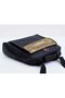 Wosvos Figured Unisex Bag, Can Be Used as Both Backpack and Crossbody, Ethnic Bohemian Style - Black - 7