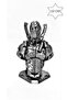 Marvel Deadpool Figürü 10 cm Dekoratif Deadpool Büstü