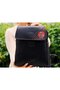 Charlie Chaplin Figured Business Backpack Ethnic Bohemian Style - Black