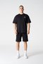 Attractive Collection Unisex Black Oversize T-Shirt - 2
