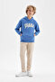 Boy's Stretch Waisted Straight Leg School Sweatpants X6955A624Au - 3