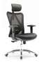 Sihoo Ergonomic Office Chair With Adjustable Lumbar, Headrest, And Reclining Backrest (BLACK)