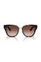 Dolce Gabbana Dg 4437 50213 51 Women's Brown Bone Sunglasses - 2