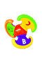 Turn-Learn Activity Teether Rattle