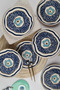 Pavo 6 Piece Porcelain Stolt Cake Plate Set