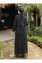 Double Pearl Abaya Set - 4