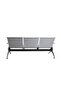 Cosmos Metal 3 Seater Bench Without Cushion- Electroplated Metal Built - 4