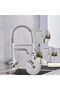 Kitchen Sink Faucet with Dual Flow Water Purification Outlet, Spiral Digital Led Sprayer, 7 Years Warranty, Imported - 5