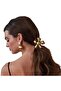 Gold Large Size Flower Peg Buckle - 3