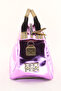 Women's Pink Stone Cylinder Casual Shoulder Bag - 4