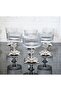 6 Pieces Magnolia Bowl & Ice Cream Bowl & Sugar Bowl with Square Silver Legs