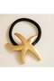 Gold Starfish Rubber Buckle