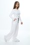 Girl's Cotton Cropled Long Sleeve Bottom-Top Set - 2